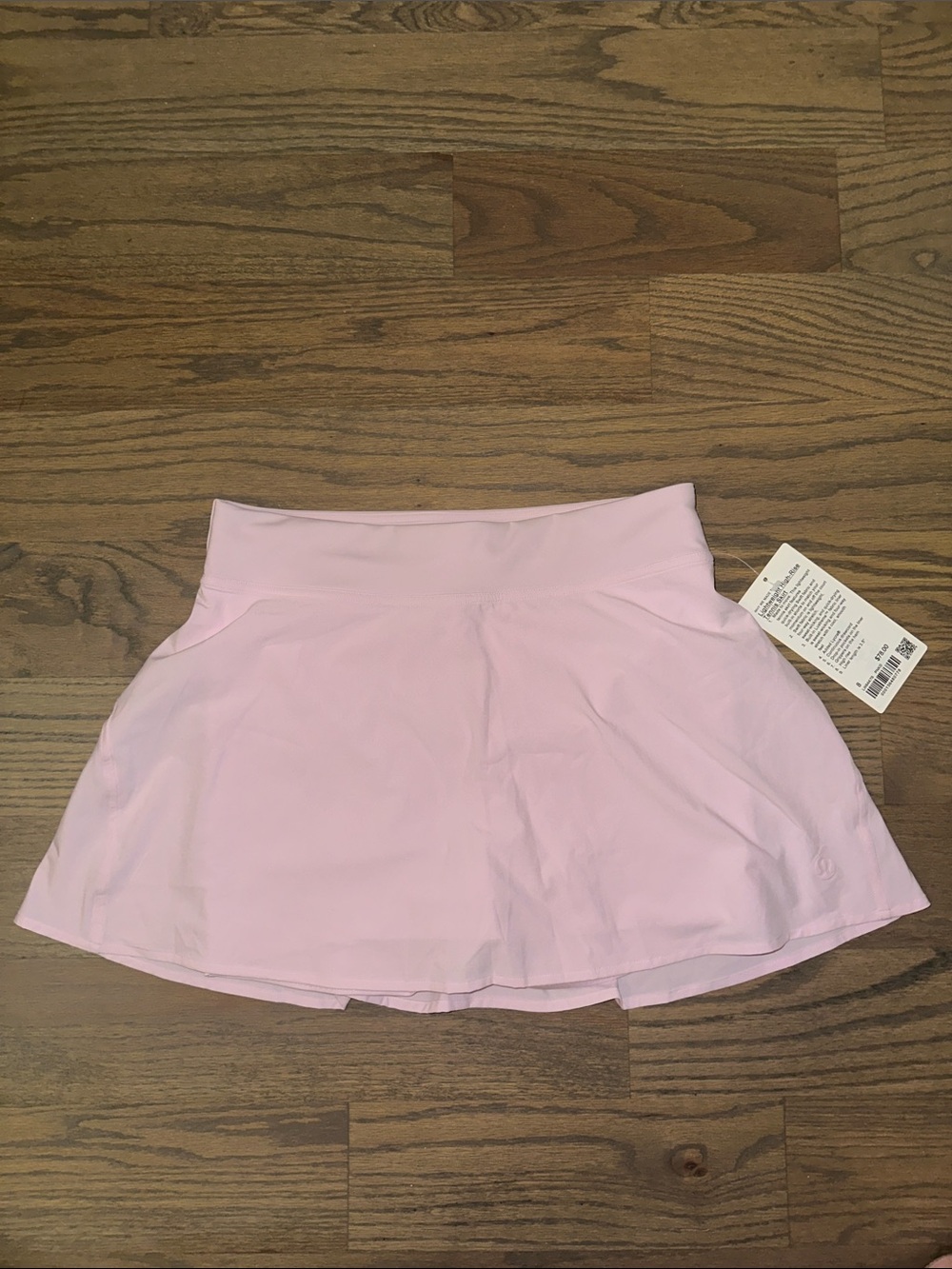 NWT Lululemon High Rise Tennis Skirt Pink Organza Size 8